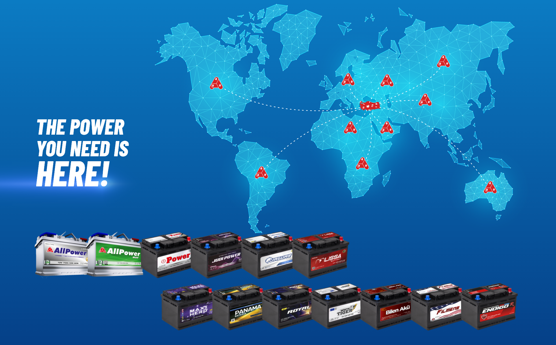 AllPower Battery - İhracat